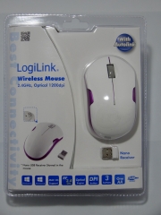 LogiLink 2,4Ghz, Wireless, Optical Mouse