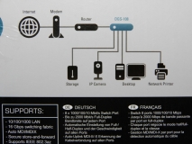 D-Link DGS-108 8-port 1000GB Switch